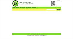 Desktop Screenshot of haitirecycling.com